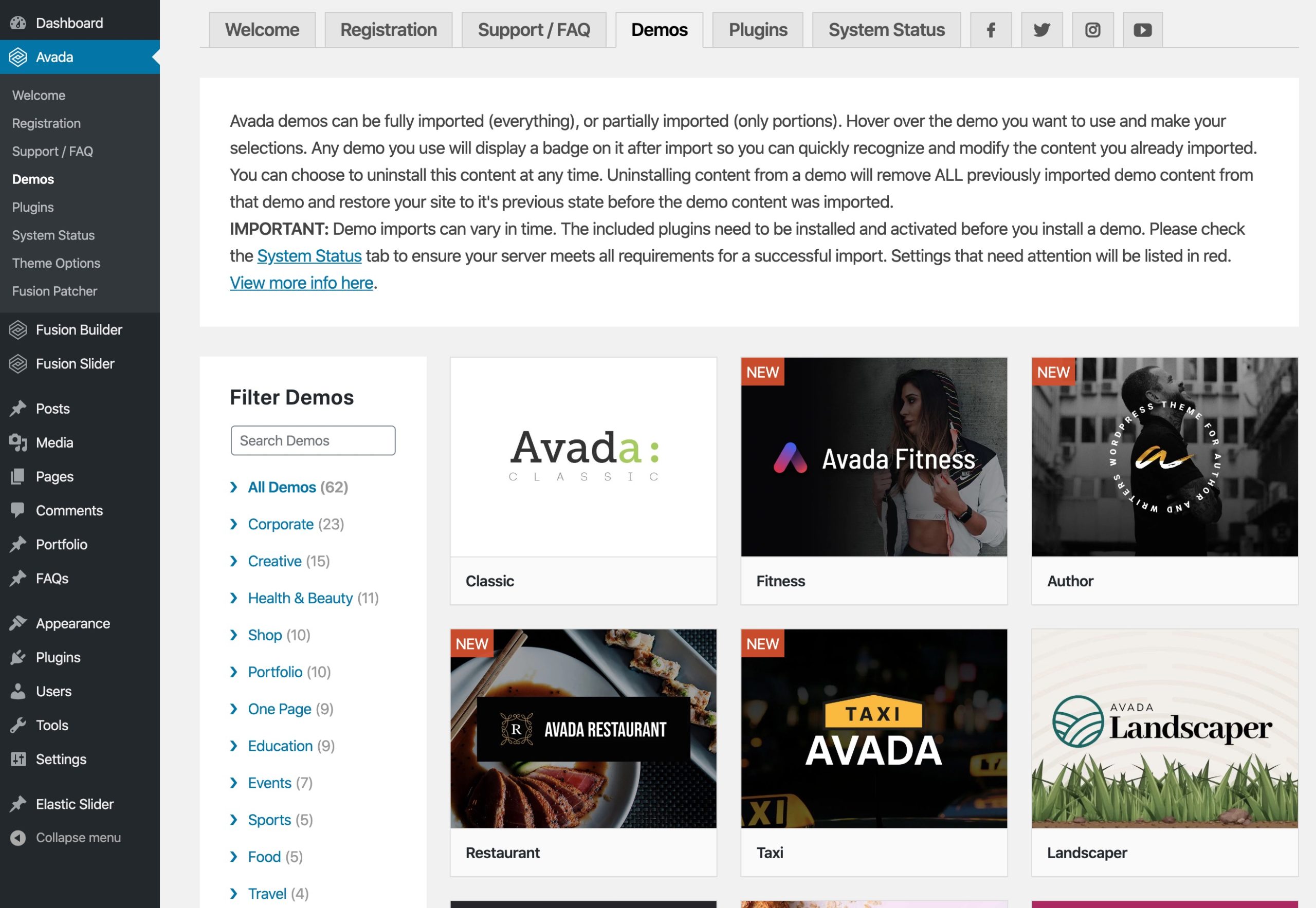 Avada Classic – Avada Theme Evaluation