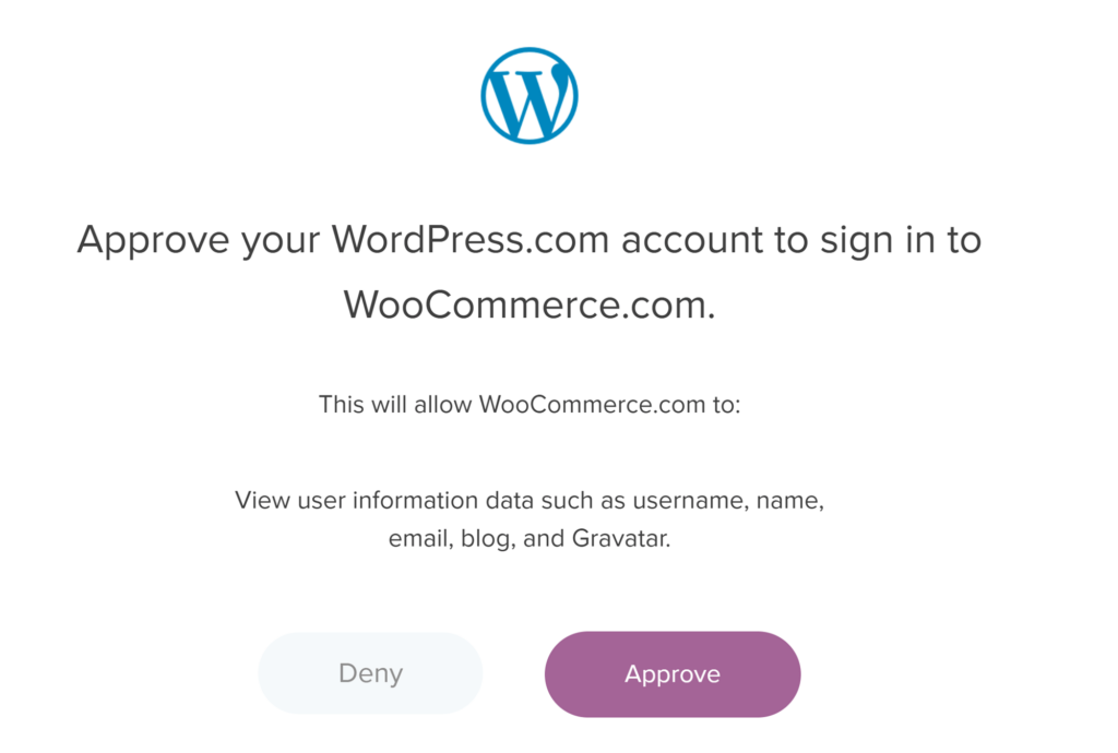 Request to approve your WordPress.com account